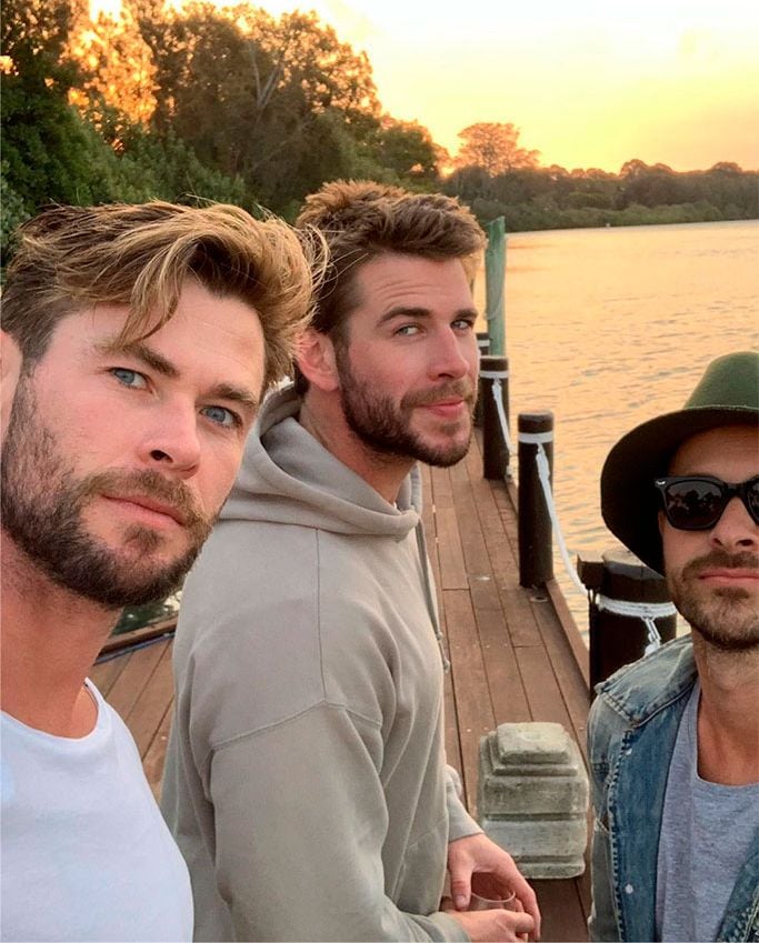 Chris y Liam Hemsworth