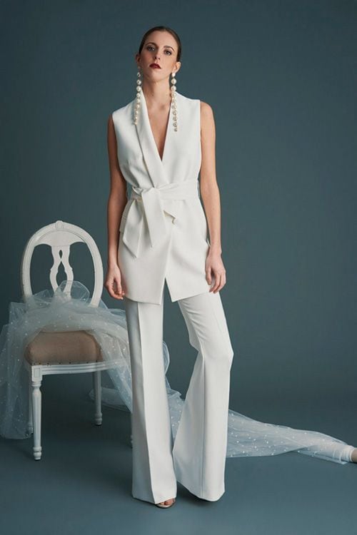 traje de chaqueta boda civil