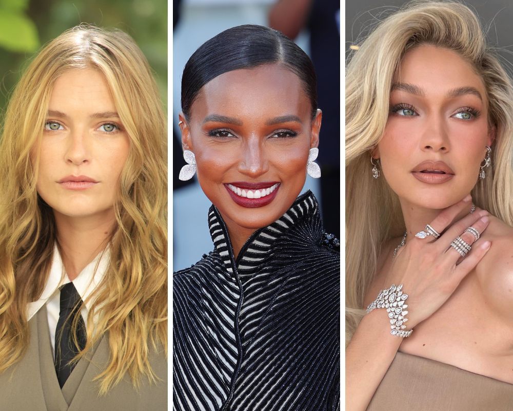 Camille Razat, Jasmine Tookes y Gigi Hadid