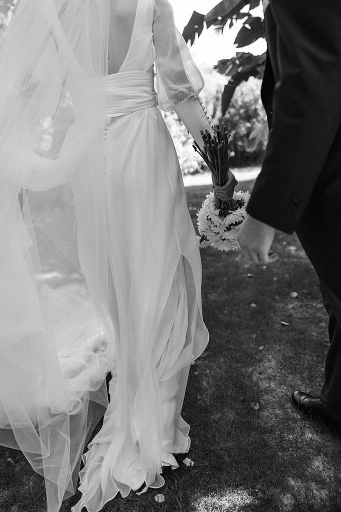 Vestido de novia Inés Martín Alcalde