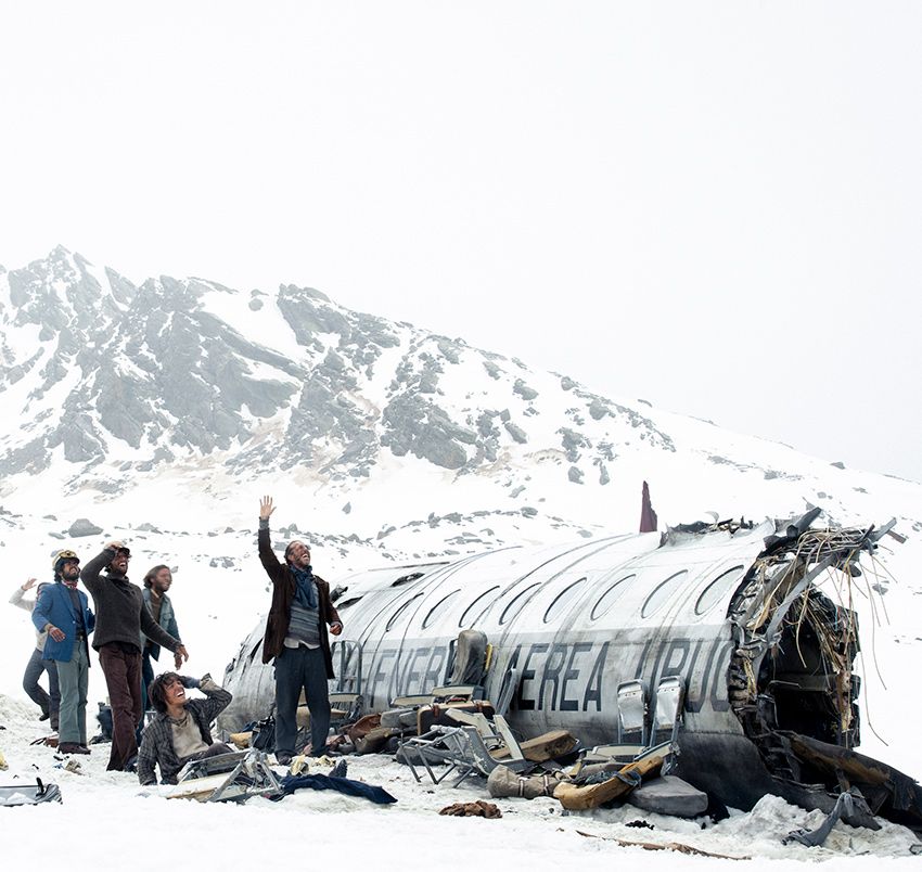 Los Andes, La Sociedad de la Nieve, cine