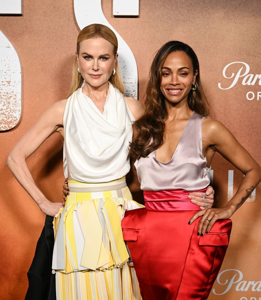 Nicole Kidman y Zoe Saldana protagonizan la serie 'Lioness'. 