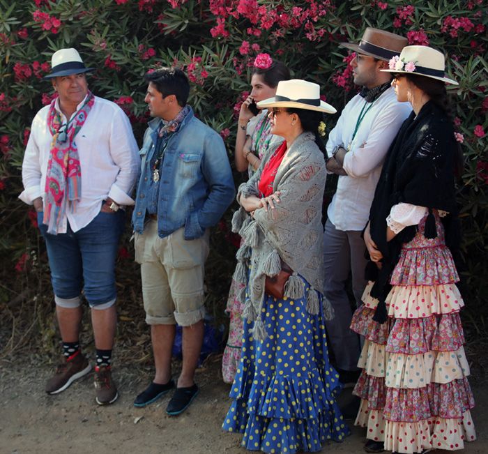 Francisco Rivera y Lourdes Montes en El Rocío