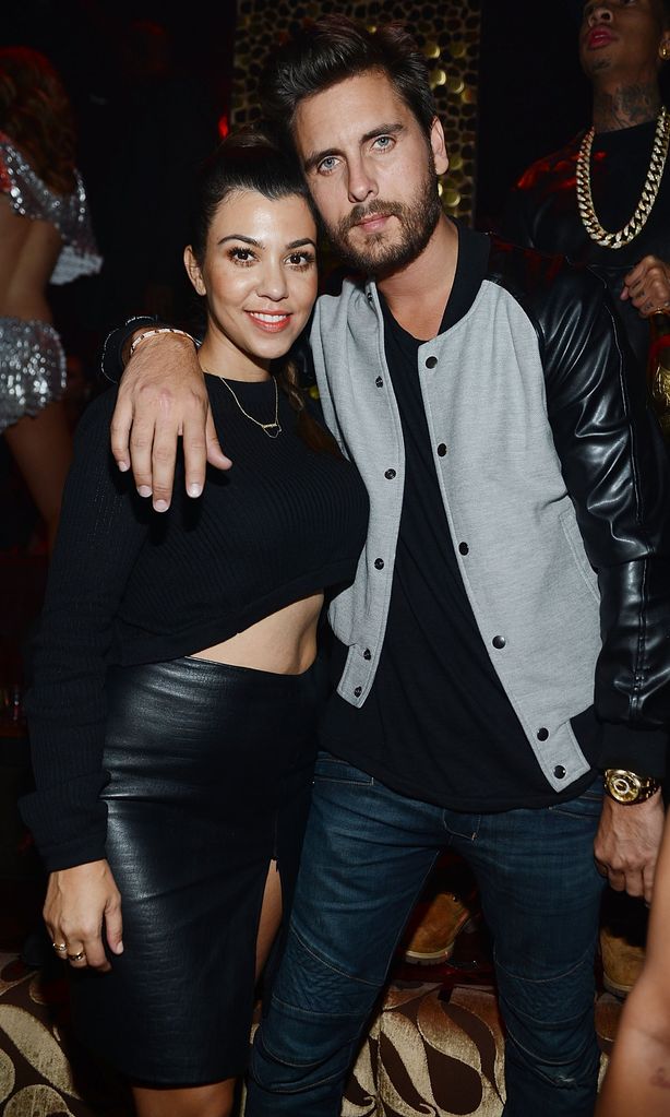 scott disick y kourtney kardashian