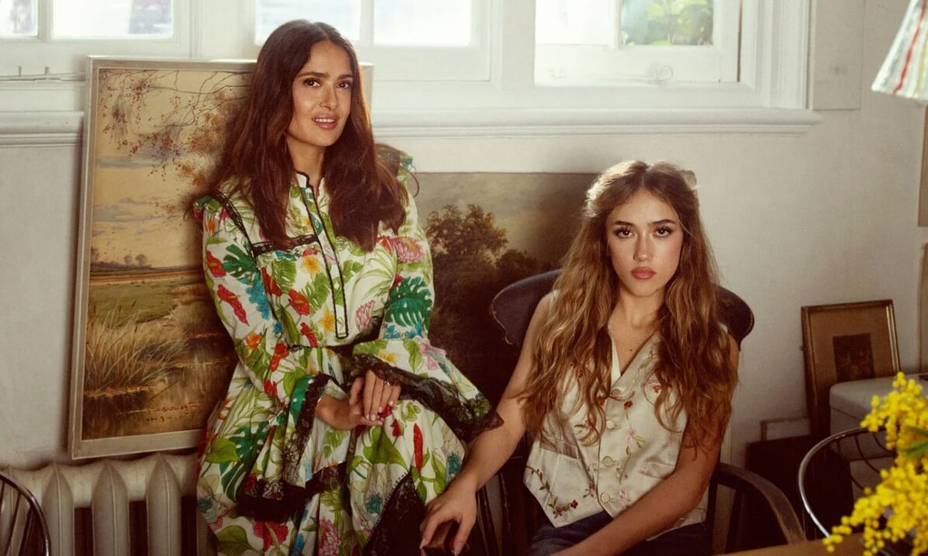 Salma Hayek and Valentina Paloma Pinault reveal that speaking in Spanish among non-speakers feels like their ‘secret’