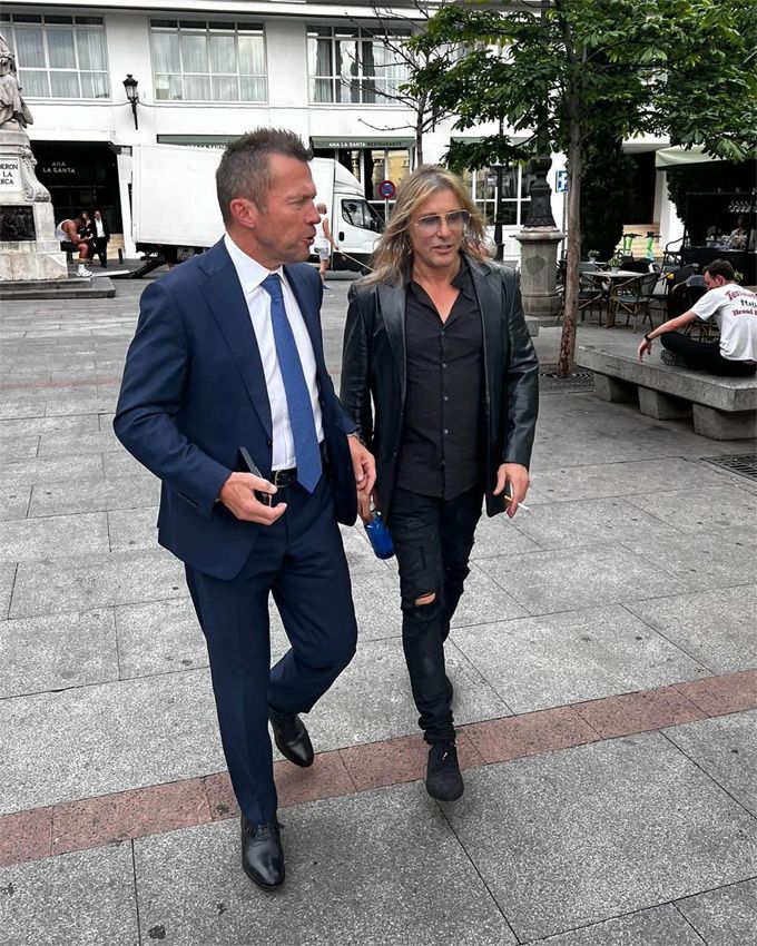 Claudio Caniggia en Madrid