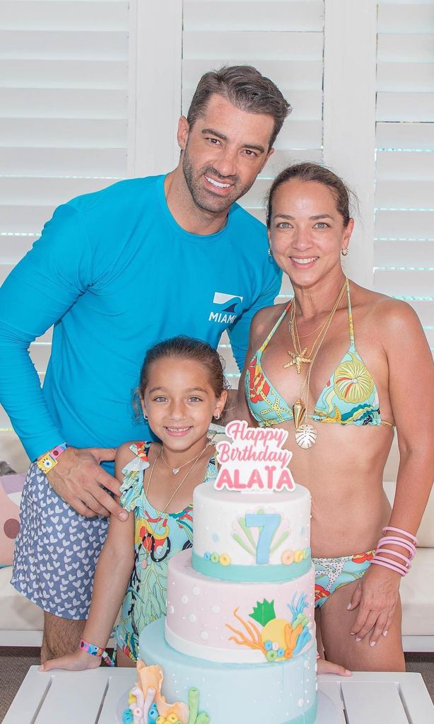 Adamari López, Toni Costa y su hija Alaïa