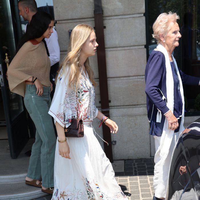 Iñaki Urdangarin, su madre, Claire Liebaert e Irene Urdangarin