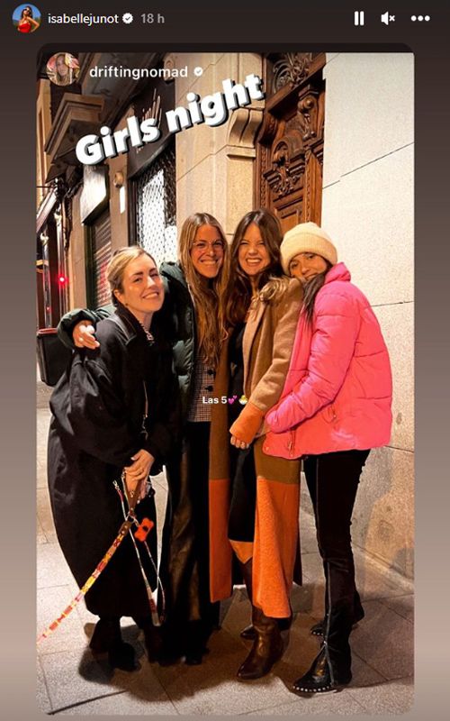 Isabelle Junot y sus amigas