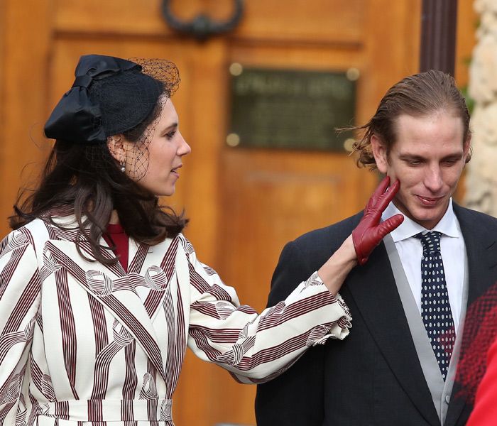 Tatiana Santo Domingo y Andrea Casiraghi en el aniversario de la Fundación Motrice