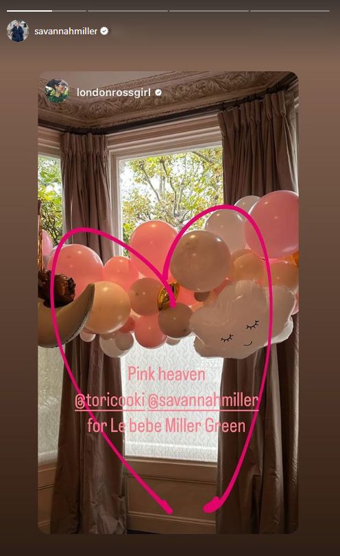 La decoración de la baby shower de Sienna Miller podría haber dado una pista sobre el sexo del bebé que espera