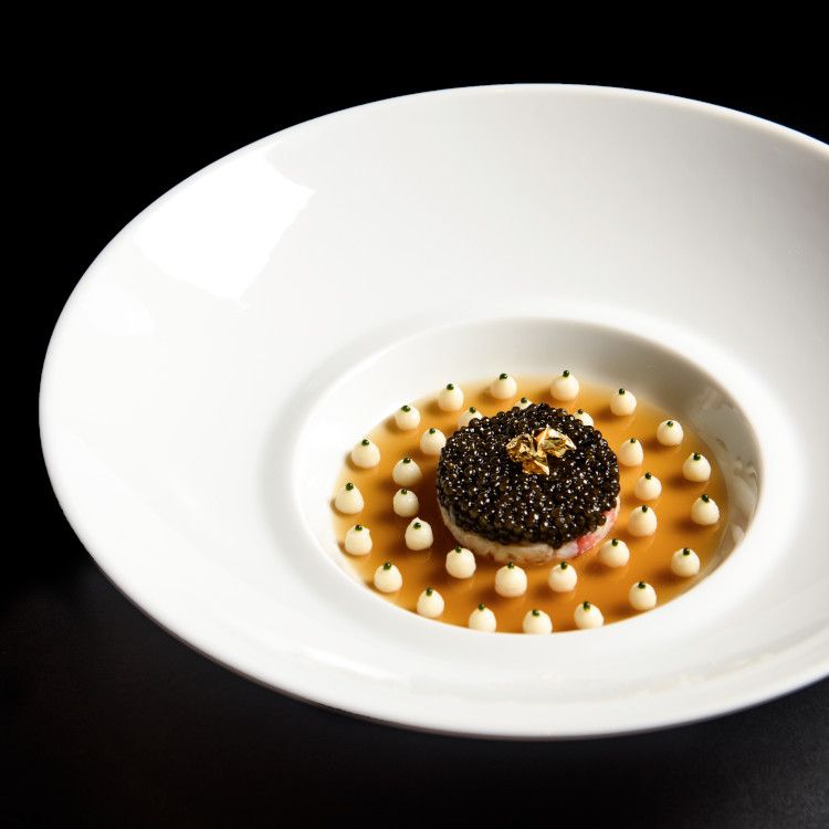 Le Caviar Imperial, uno de los platos estrella de Robuchon