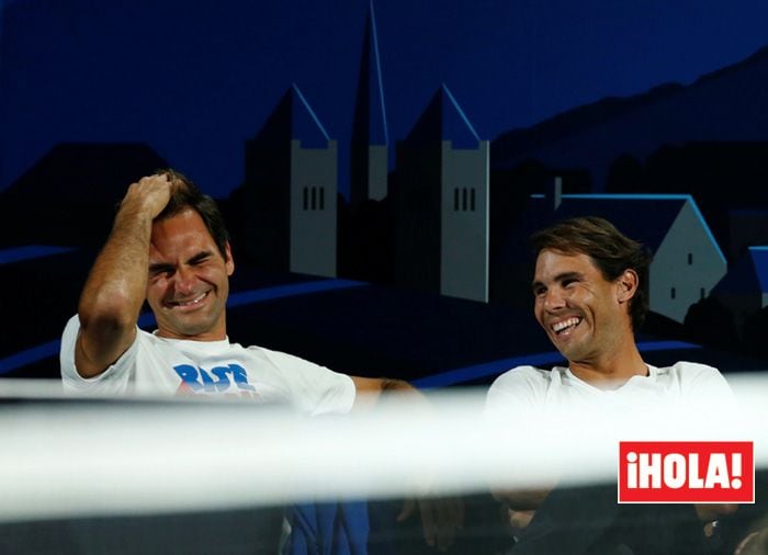 Rafael Nadal y Roger Federer