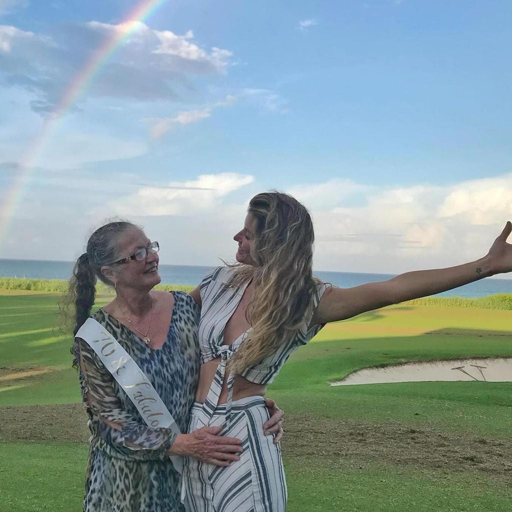 Gisele Bündchen y su mamá