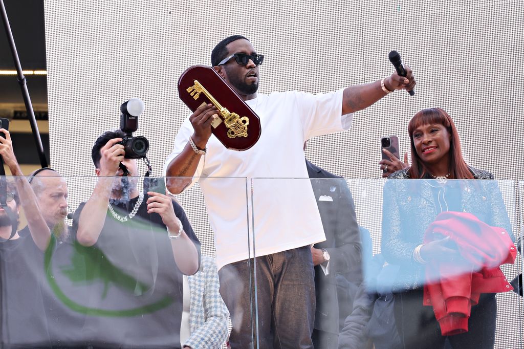 When Sean 'Diddy' Combs received the key to New York City