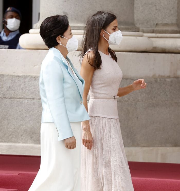 Moon Jae-in y Kim Jung-sook, de viaje oficial en España