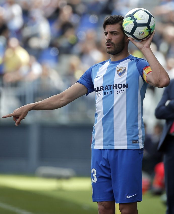 Miguel Torres en La Rosaleda