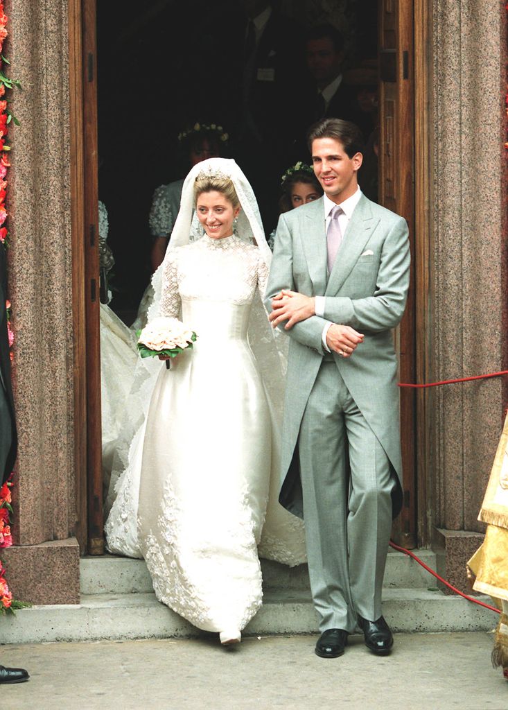 Marie-Chantal boda con Pablo de Grecia
