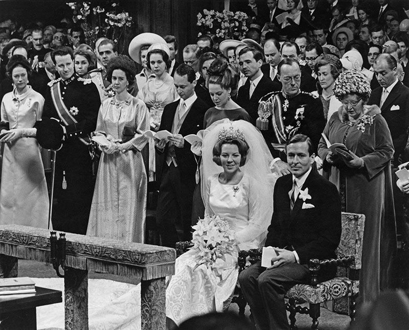 La historia de la polémica boda de la reina Beatriz de Países Bajos