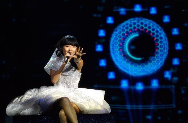 La representante de Australia, Dami Im
