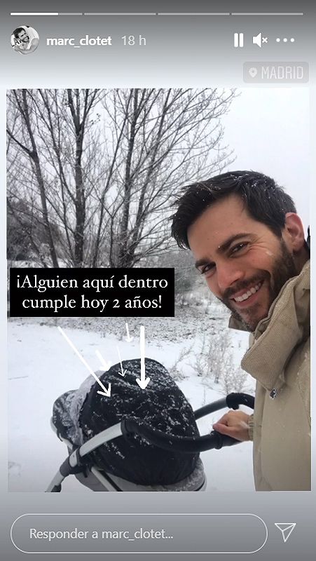 Marc Clotet y su hija Lía