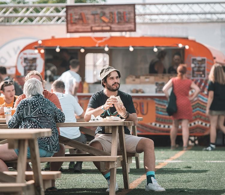 'Food truck' en Cala Mijas