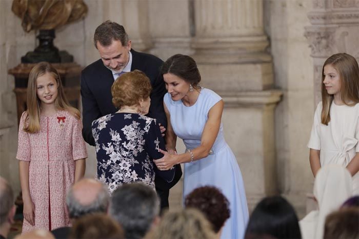 Reyes de España y sus hijas