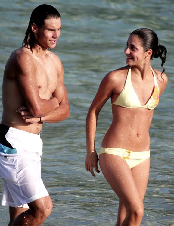 Rafa Nadal y Mery Perelló