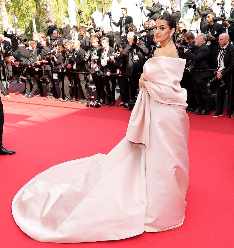 Marta Lozano en el Festival de Cannes 2024 con vestido de Redondo Brand