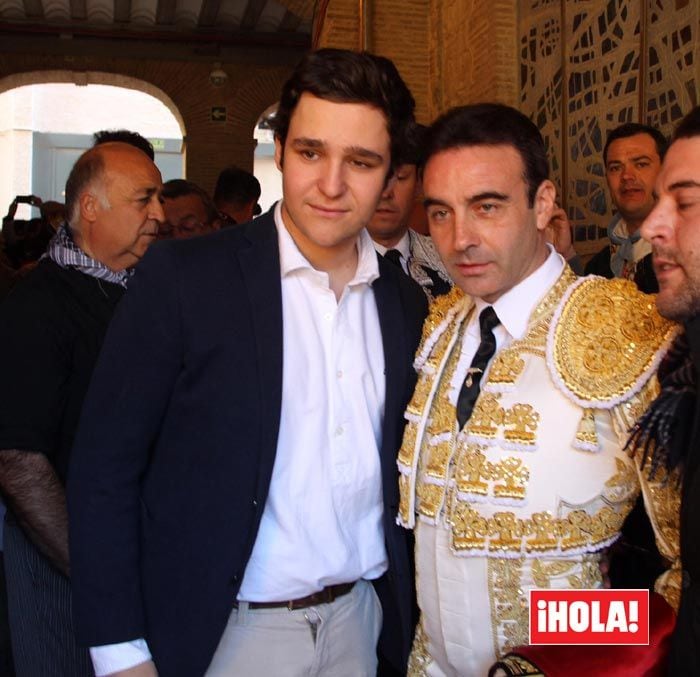 Felipe de Marichalar y Enrique Ponce