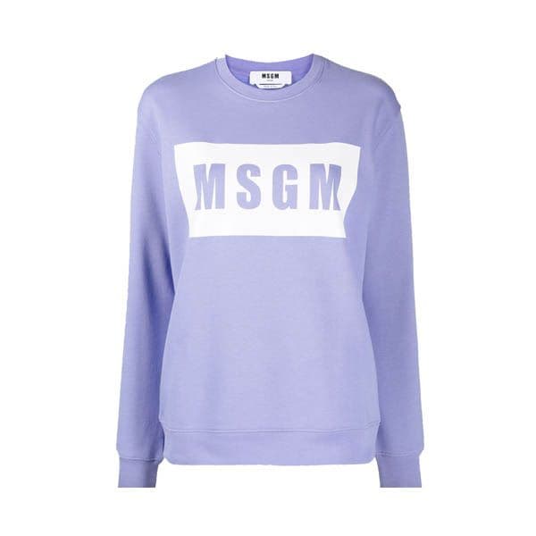 sudadera msgm lila