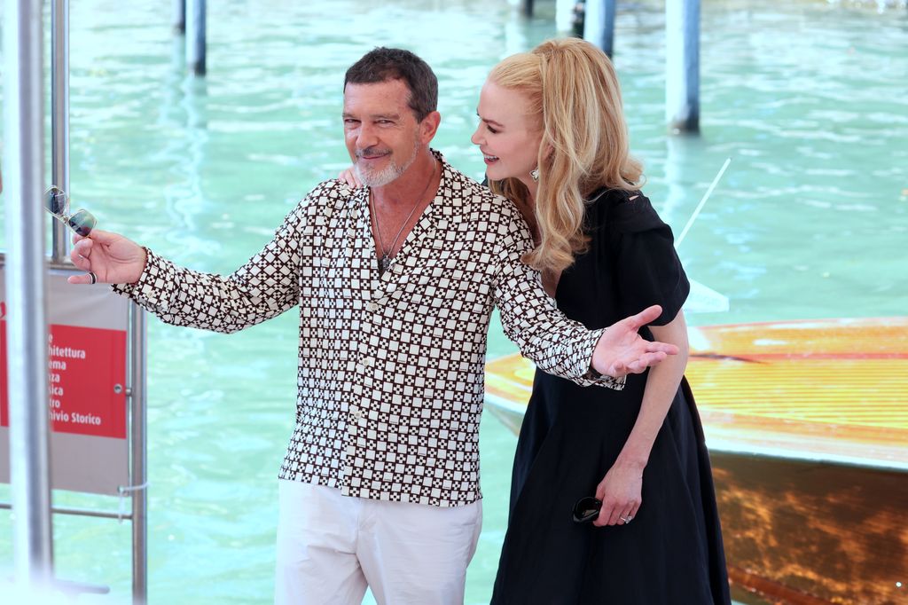 Antonio Banderas y Nicole Kidman 