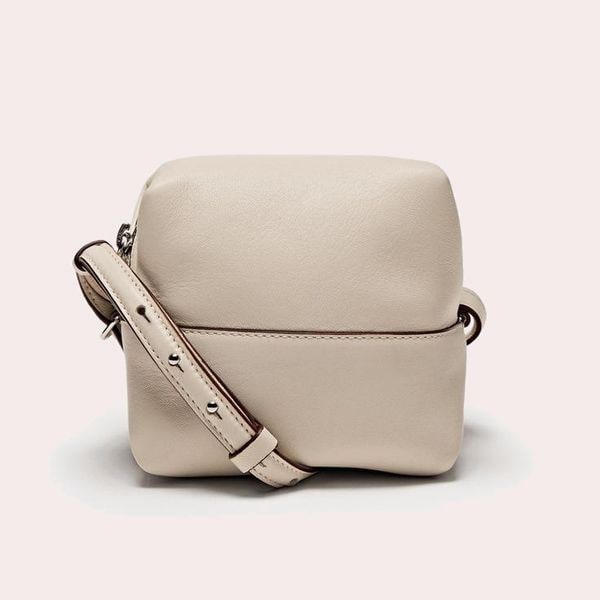 Bolso mini bandolera piel napa