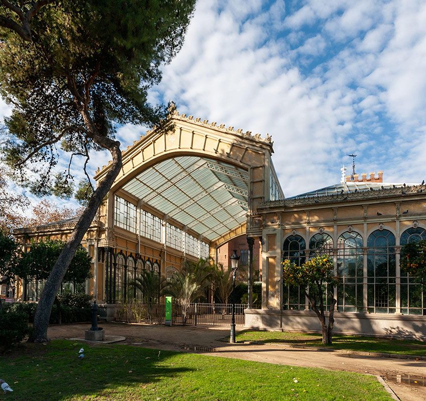 Invernáculo, Parque de la Ciudadela, Barcelona