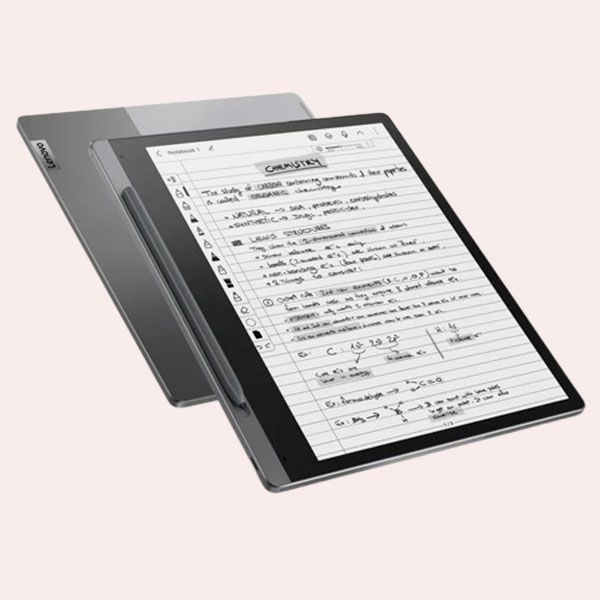 Un e-reader y cuaderno inteligente 