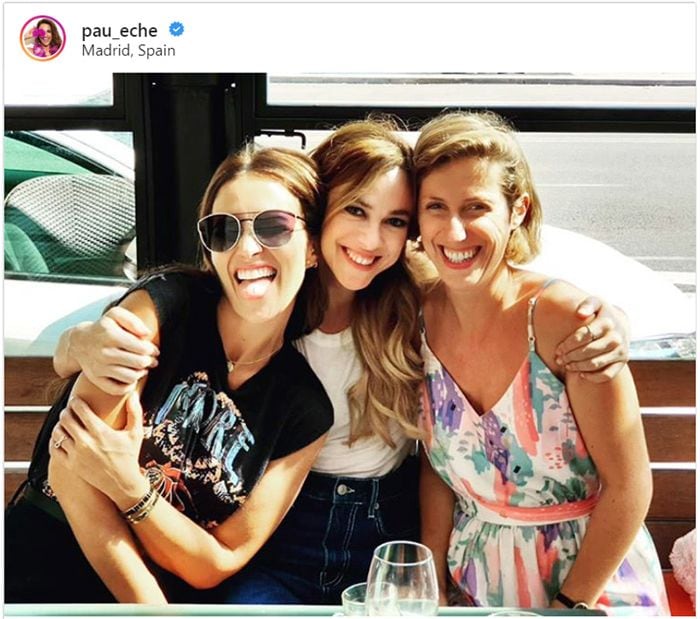 Paula Echevarría y el reencuentro con sus 'chicas Velvet' con anécdota incluida