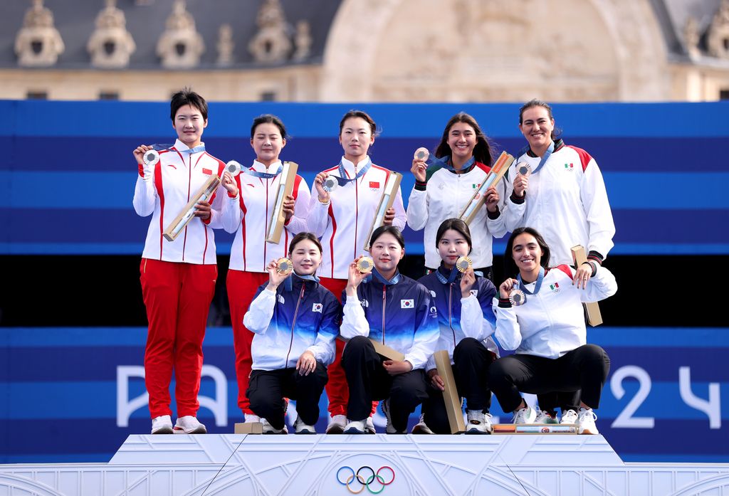 Las mexicanas compartieron el podio con los equipos de República de Corea y República de China, quienes se llevaron el oro y la plata respectivamente