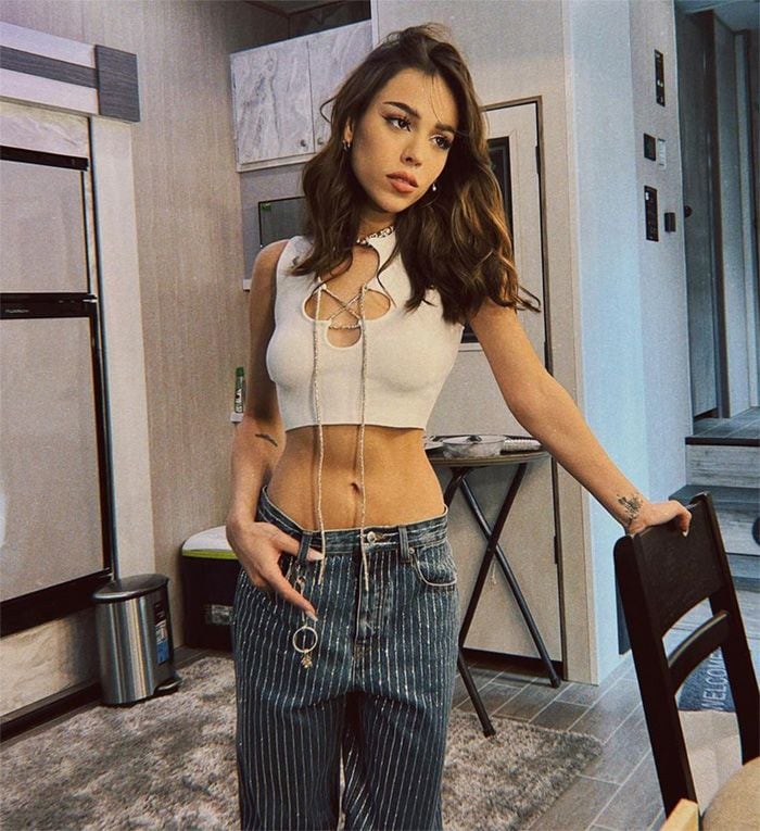 Danna Paola zanja los comentarios sobre su físico