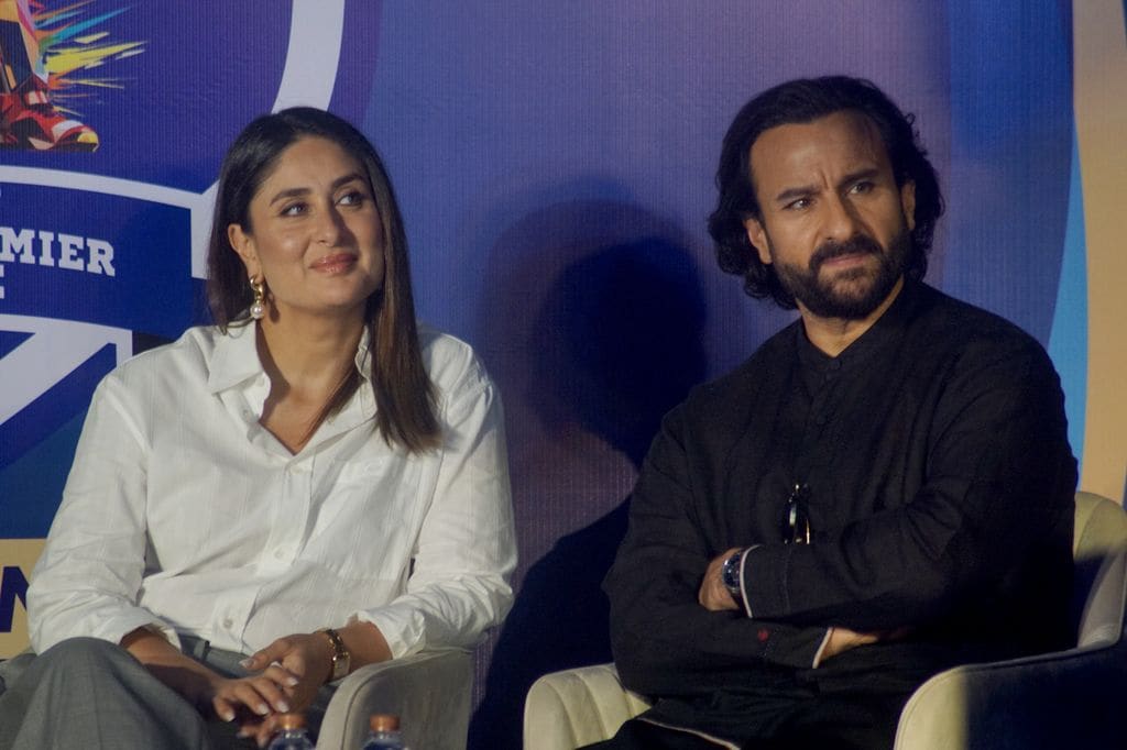 Kareena Kapoor Khan y Saif Ali Khan 