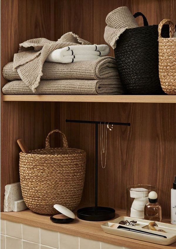 Toallas y cestas de H&M Home