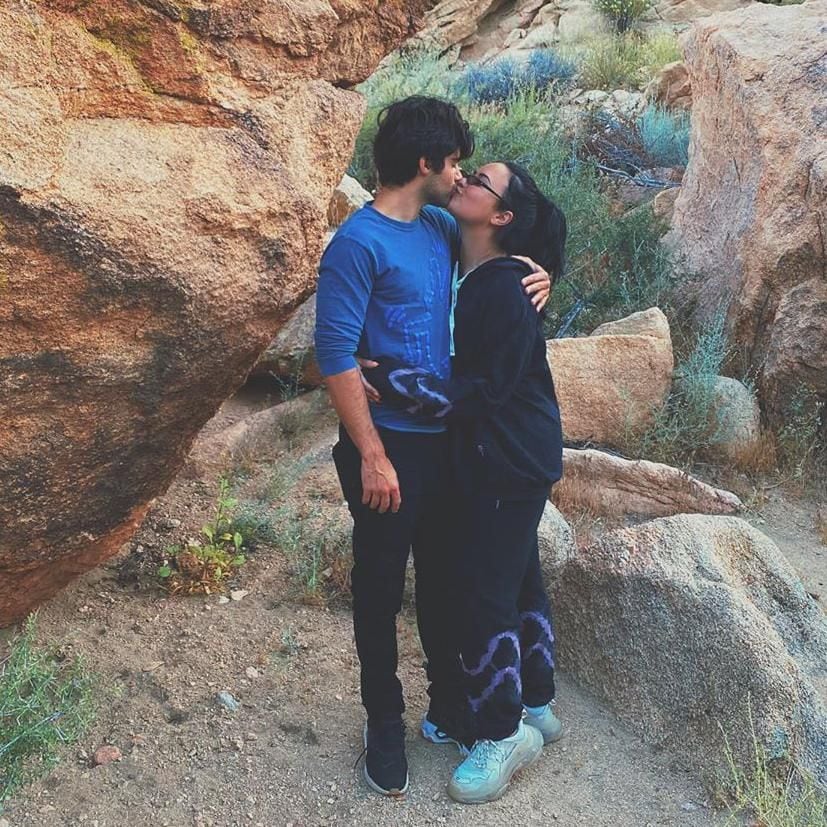 demi lovato and boyfriend max ehrich go on a road trip