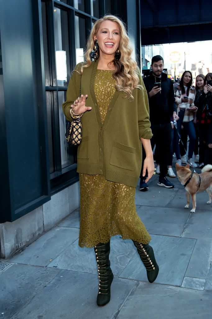 New York, NY - October 18: Blake Lively Is Seen Arriving at the Ny Food and Wine Festival on October 18, 2024 in New York, New York. (Photo by Mega/GC images)