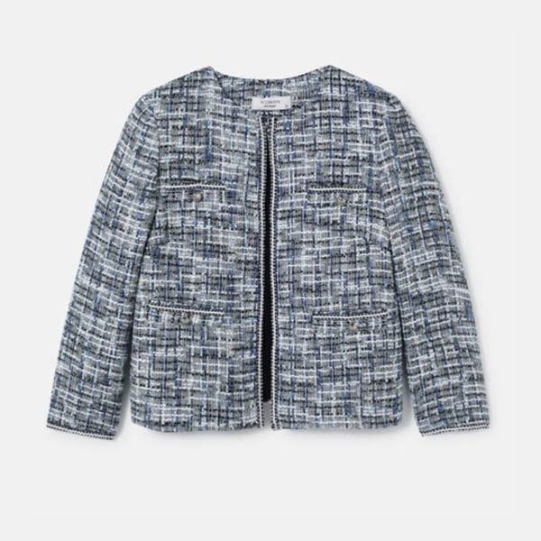 chaqueta tweed el corte ingles