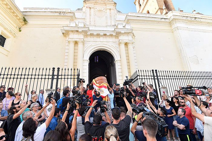 Funeral de José Antonio Reyes