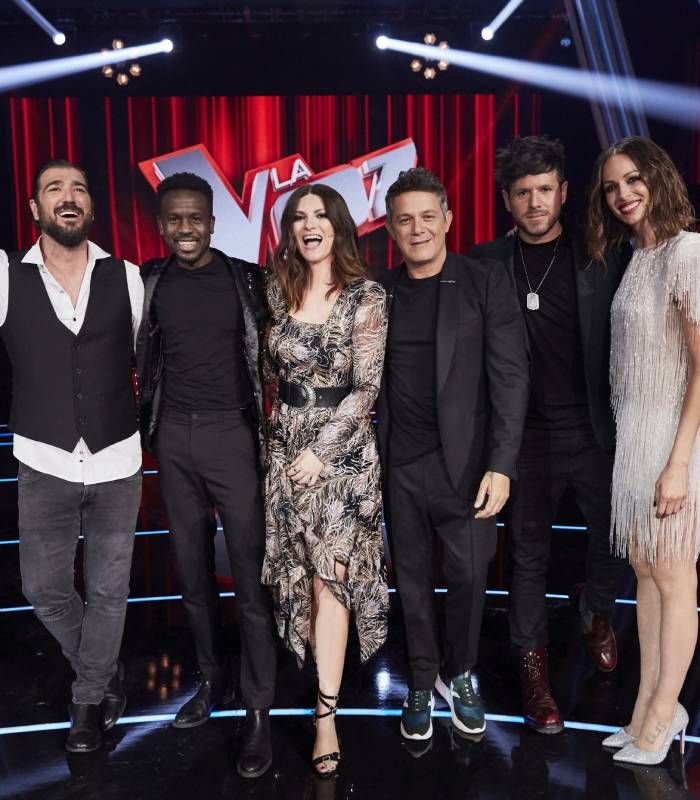 Laura Pausini, en la final de 'La Voz'