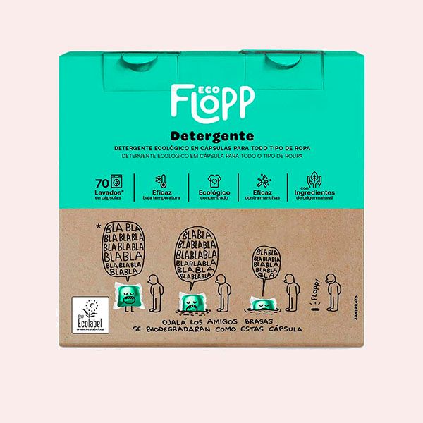 Flopp - Detergente Ecológico en Cápsulas para Ropa