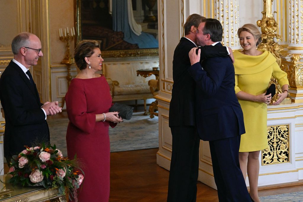 Ceremonia de traspaso de poderes entre el Gran Duque de Luxemburgo y su hijo Guillermo