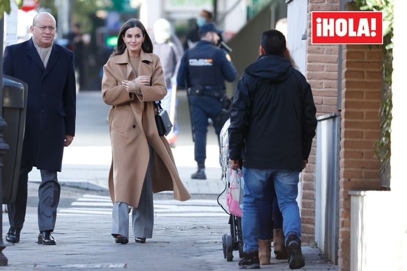 La Reina Letizia reaparece tras acudir al entierro de Constantino de Grecia