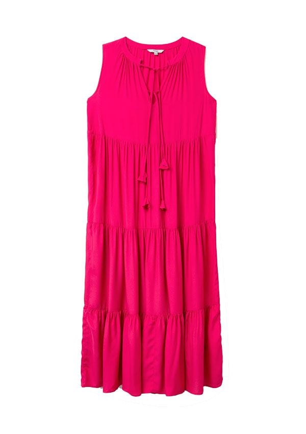 vestido rosa formula joven color tendencia primavera