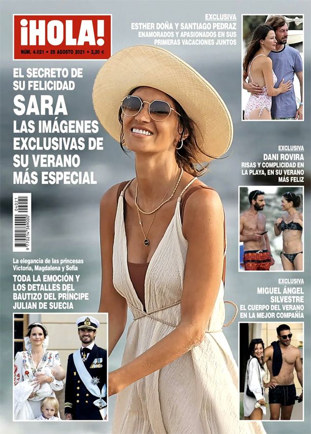 Sara Carbonero en la portada de ¡HOLA!